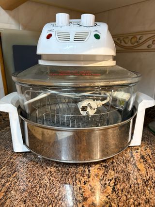 Horno Tostador Eléctrico de Vidrio