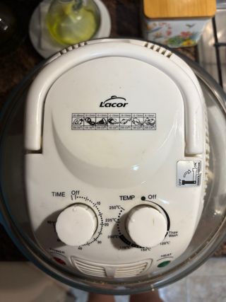 Horno Tostador Eléctrico de Vidrio