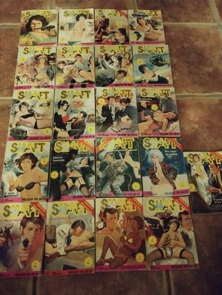 Lote 21 comics SHAFT