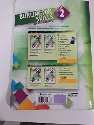 BURLINGTON SKILLS FOR 2 BACH STUDENT'S BOOK
