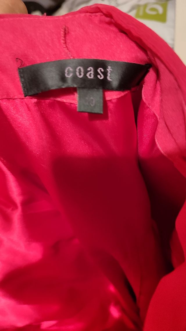 Abito da cerimonia rosso taglia M