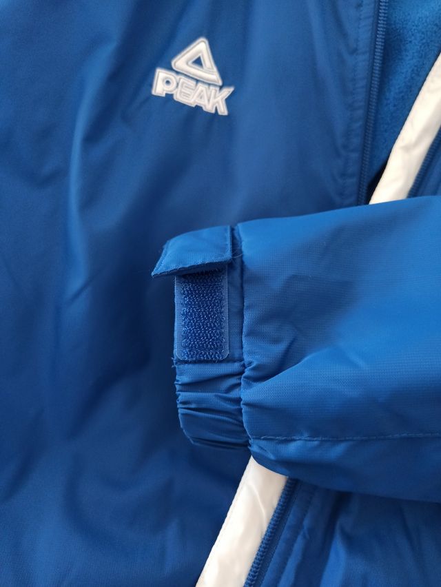 Chaqueta deportiva Peak forrada azul