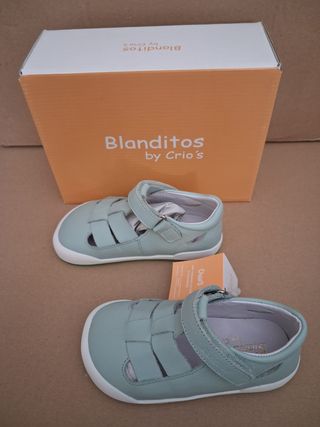 Sandalias Blanditos Océano Verde. Varias tallas
