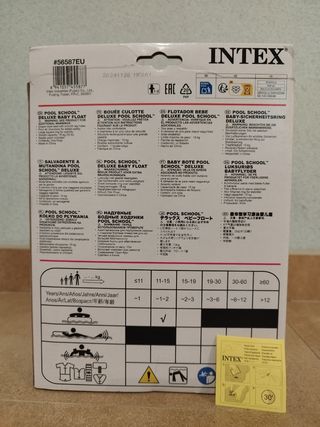 Flotador Bebé Intex Pool School Deluxe