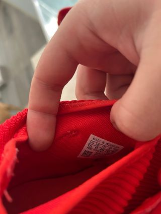 Botas de fútbol Adidas Predator Rojas Nuevas