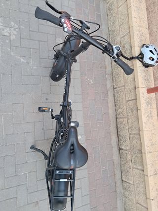 Bicicleta Eléctrica Plegable Wayscral Negra 