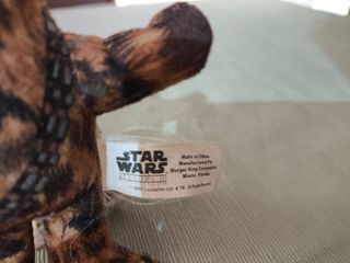 Peluche Chewbacca Star Wars Burger King