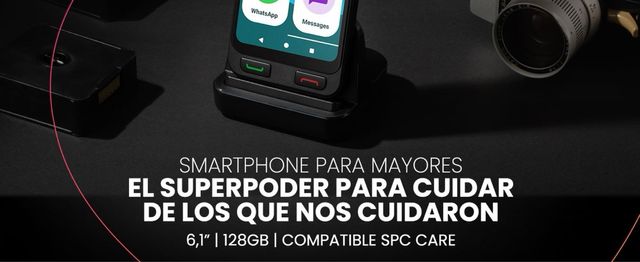 Teléfono SPC Zeus 2 PRO 128G Mayores SIN ESTRENAR