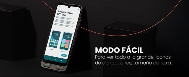 Teléfono SPC Zeus 2 PRO 128G Mayores SIN ESTRENAR