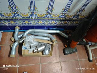 Tubo escape Audi A5 2 salidas 3 pulgadas