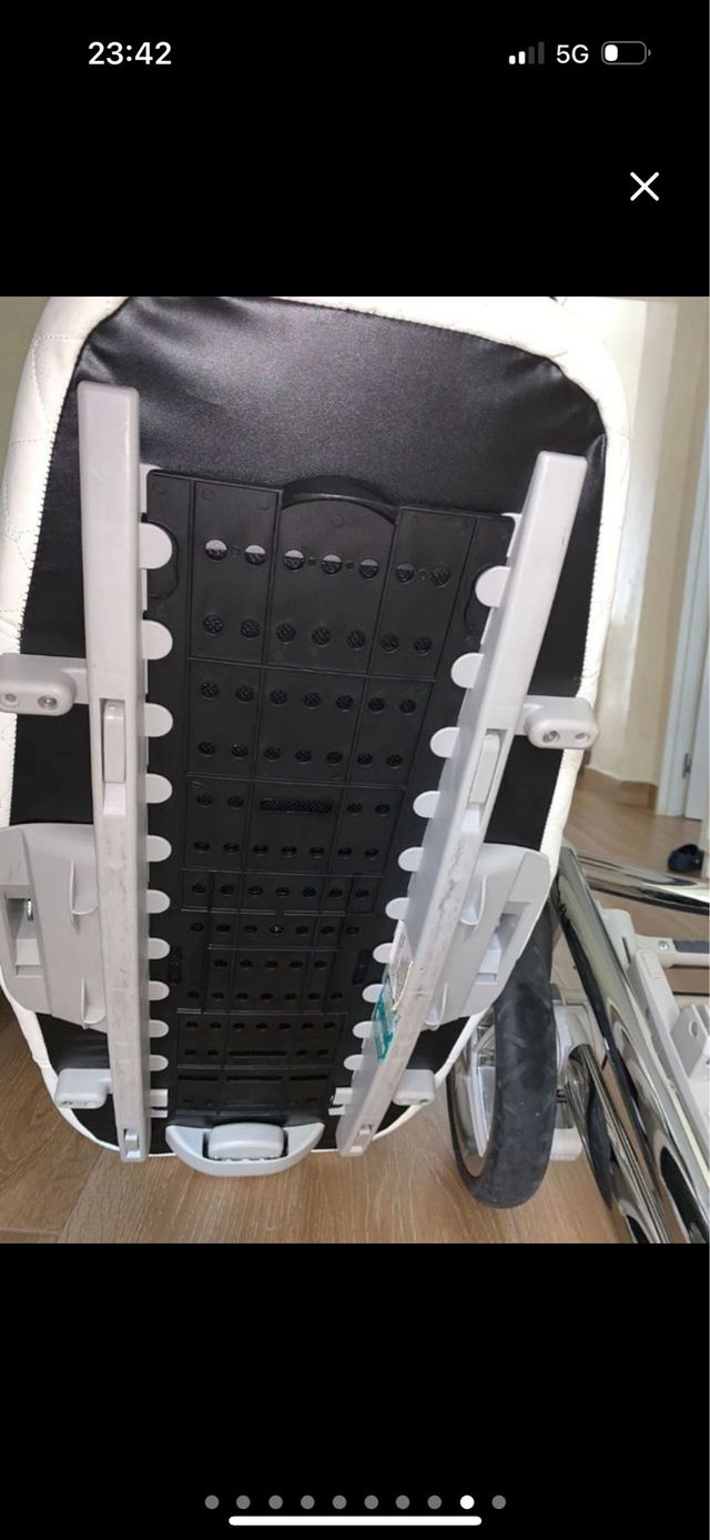 Carro Bebecar Via, capota/silla,dos manillarybolso