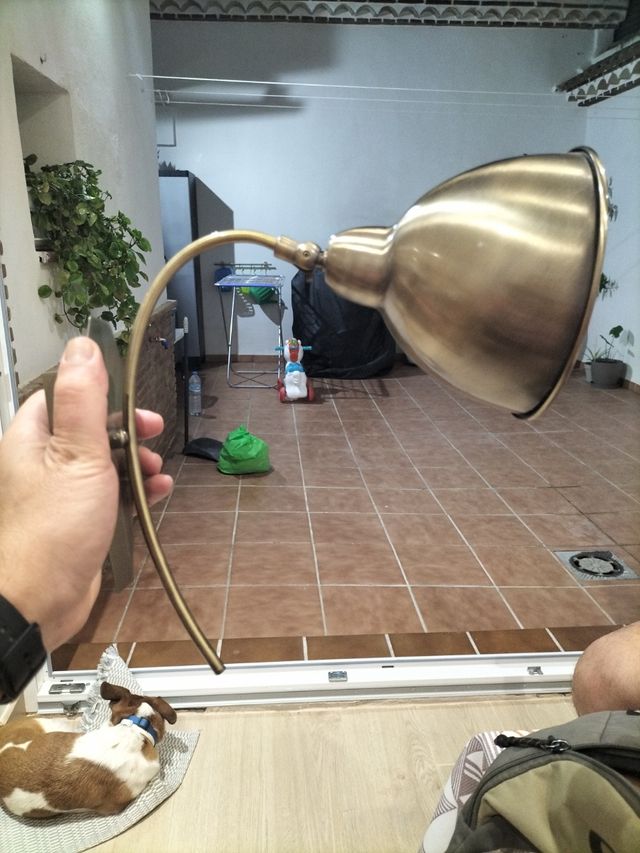 Aplique de pared vintage metal