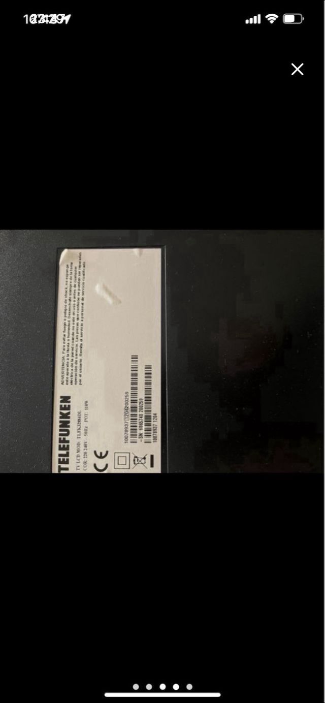 Televisión Telefunken 32 pulgadas