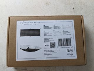Kit gestión de cables de escritorio negro
