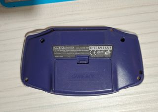 Game Boy Advance Morado + World Cup 98