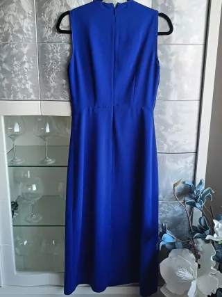 Vestido Zara Azul Eléctrico Talla S Sin Estrenar
