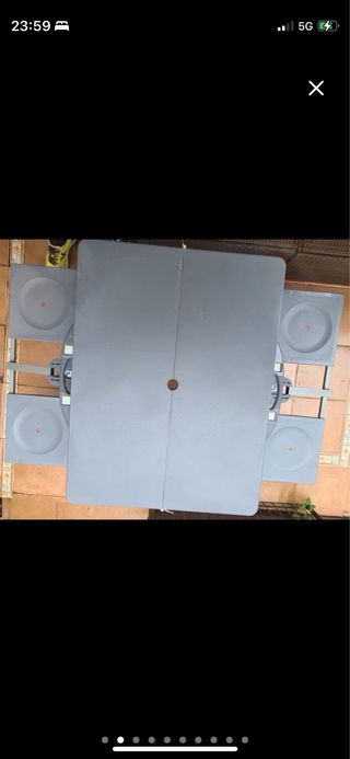 Mesa y Sillas Plegables Camping