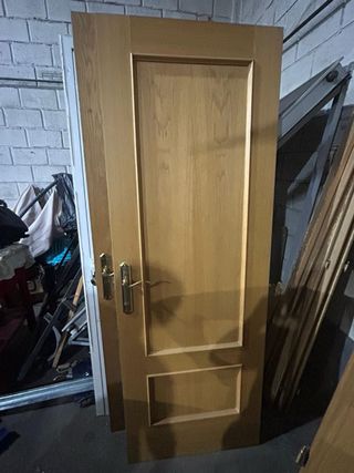 4 Puertas de interior madera 72x202,5