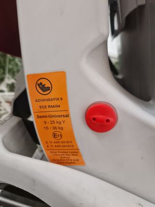 Silla infantil para coche Romer Britax, con Isofix