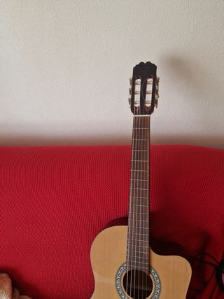 Guitarra Flamenca amplificada