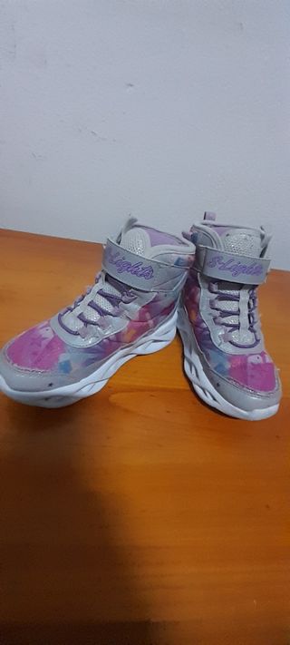 Botas Skechers S-Lights Niña Talla 28