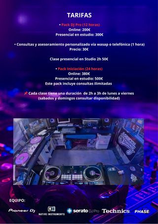 Cursos de Dj y Sonido 