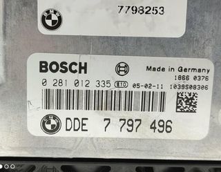 Bmw 2195877 0281012335 centralita motor uce serie