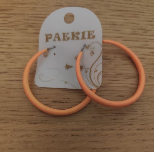 Pendientes Aro PAEKIE Naranja