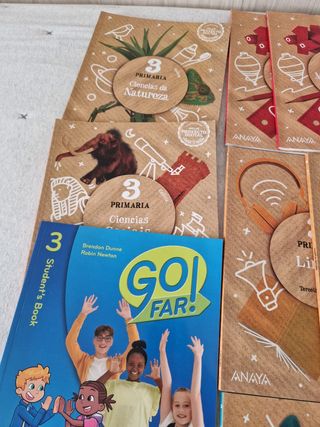 Libros de texto 3° E. PRIMARIA  ANAYA