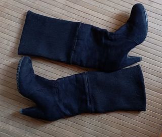 Botas/Botines tacón negro talla 35