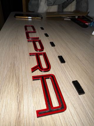 Letras CUPRA (parrilla)