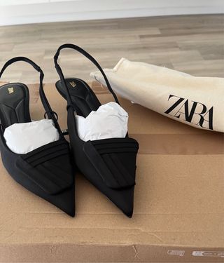 Scarpe Zara eleganti nere nuove taglia 40
