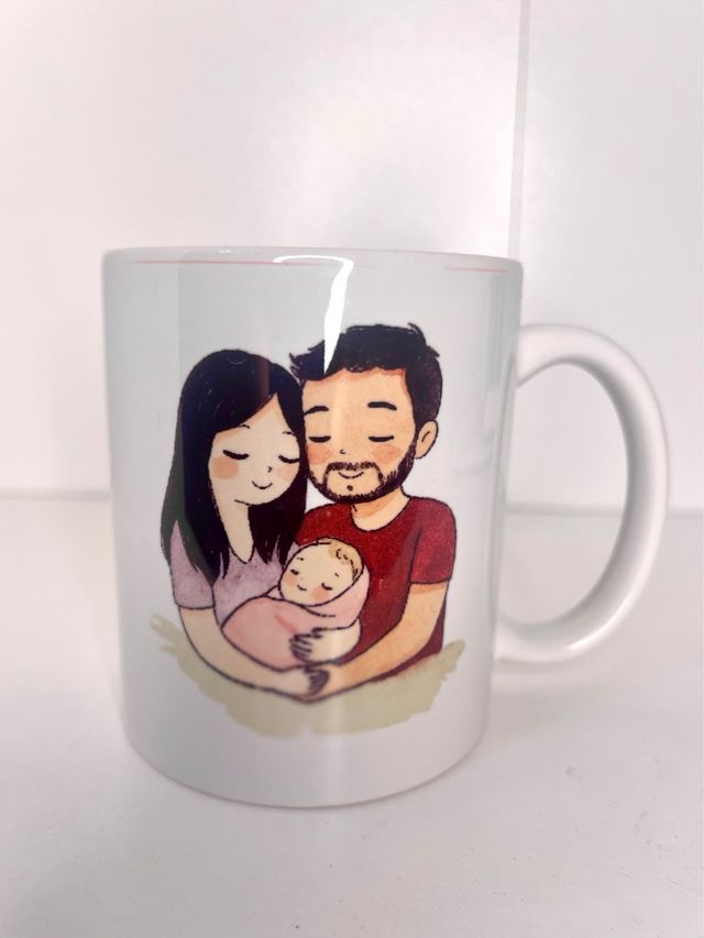 Taza personalizada de nacimiento