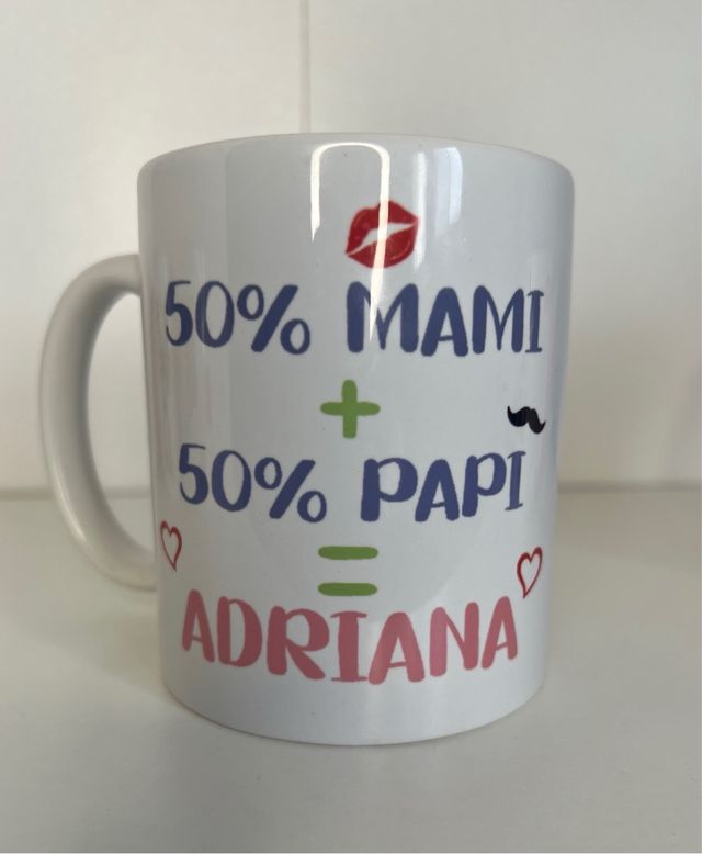 Taza personalizada de nacimiento