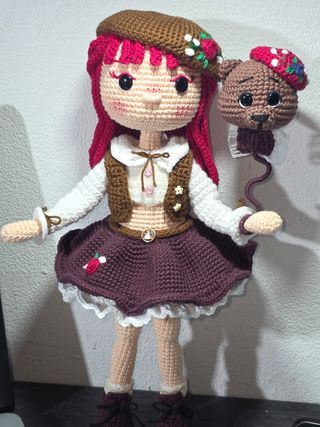 Muñeca Amigurumi