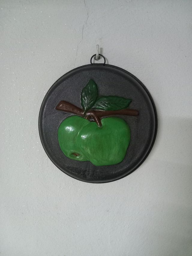 2 Scodelle Decorative Frutti Rilievo