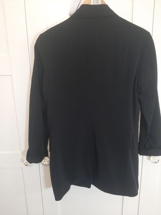 Blazer Chaqueta Americana Negra talla M Berska