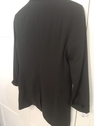 Blazer Chaqueta Americana Negra talla M Berska