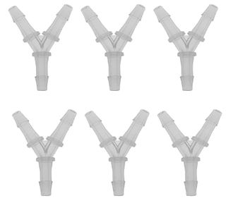 Conectores en forma de Y para tubos de oxígeno