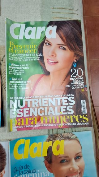 Lote de 7 revistas Clara.Antiguas