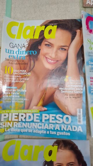 Lote de 7 revistas Clara.Antiguas