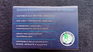 Orbis Cronotermostato Digitale da Incasso