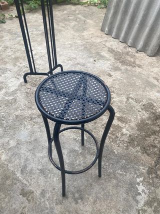 sgabelli da bar metallici neri