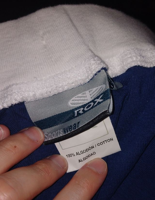 Falda deportiva ROX azul y blanca