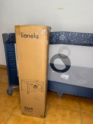 Cuna de Viaje Lionelo Stefi Azul