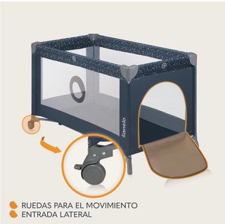Cuna de Viaje Lionelo Stefi Azul