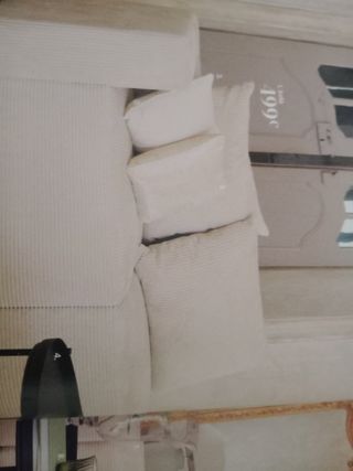 Sofá modular 3 bloques beige, POR TRASLADO