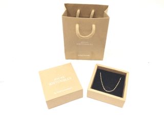 cadena oro 18k 22cm