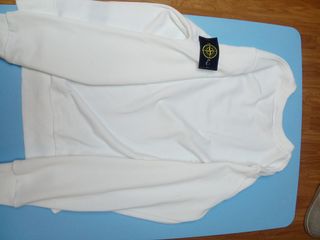 Sudadera Stone Island Blanca