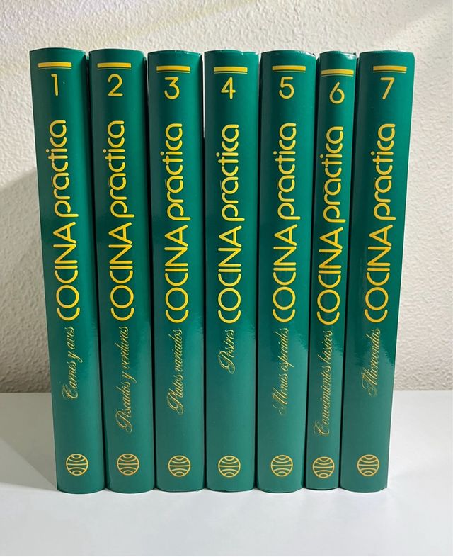 Cocina Practica, 7 tomos.